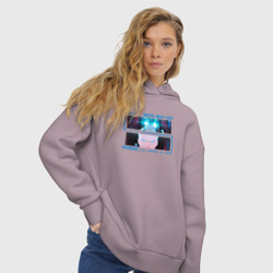 Женское худи Oversize хлопок Devil May Cry - Vergil - фото 2