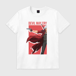 Мужская футболка хлопок Anime Devil May Cry Данте 