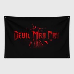 Флаг-баннер Дьявол может плакать логотип - Devil May Cry