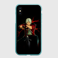 Чехол для iPhone XS Max матовый Дьявол может плакать - Dmc данте на чиле