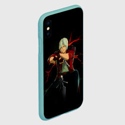 Чехол для iPhone XS Max матовый Дьявол может плакать - Dmc данте на чиле - фото 2