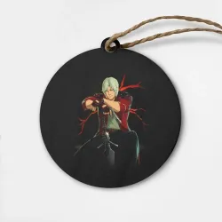 Деревянная игрушка круг Дьявол может плакать - Dmc данте на чиле