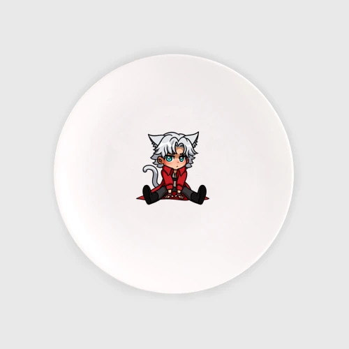 Тарелка Chibi Dante - Devil May Cry