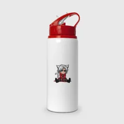 Бутылка для воды с трубочкой Chibi Dante - Devil May Cry