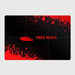 Магнитный плакат 3Х2 Papa Roach - red gradient по-горизонтали