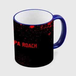 Кружка с полной запечаткой Papa Roach - red gradient по-горизонтали