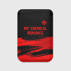Картхолдер Magsafe магнитный My Chemical Romance - red gradient посередине