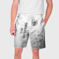 Мужские шорты 3D The Offspring - white gradient вертикально
