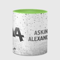 Кружка с полной запечаткой Asking Alexandria - white gradient по-горизонтали - фото 2