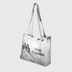 Пляжная сумка 3D Asking Alexandria - white gradient по-горизонтали - фото 2