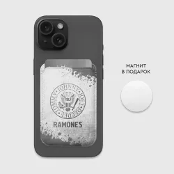 Картхолдер Magsafe магнитный Ramones - white gradient - фото 2