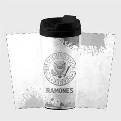 Термокружка-непроливайка Ramones - white gradient - фото 2