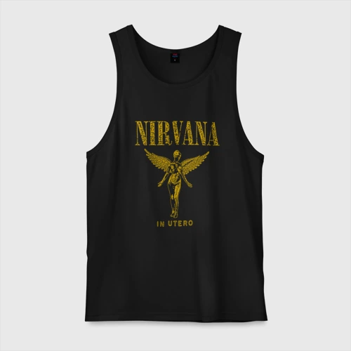 Мужская майка хлопок Nirvana retro