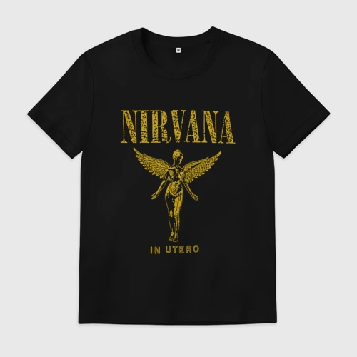 Мужская футболка хлопок Nirvana retro
