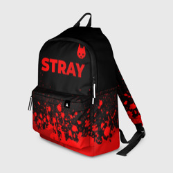 Рюкзак 3D Stray - red gradient посередине