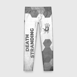 Детские леггинсы 3D Death Stranding - white gradient вертикально