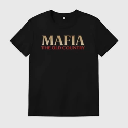 Мужская футболка хлопок Mafia the old country logo