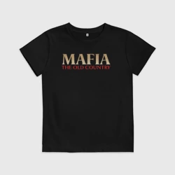Детская футболка хлопок Mafia the old country logo