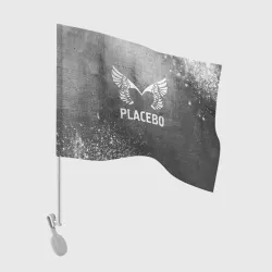 Флаг для автомобиля Placebo - grey gradient
