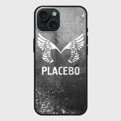 Чехол силиконовый для Apple iPhone 15 матовый Placebo - grey gradient