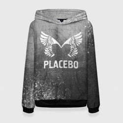Женская толстовка 3D Placebo - grey gradient