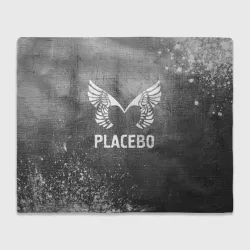 Плед 3D Placebo - grey gradient