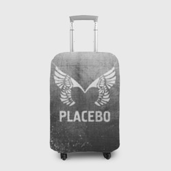 Чехол для чемодана 3D Placebo - grey gradient