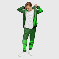 Мужской костюм 3D Blink 182 - green gradient по-вертикали - фото 2