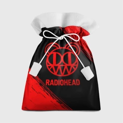 Подарочный 3D мешок Radiohead - red gradient