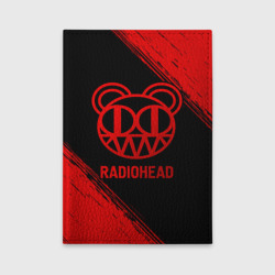 Обложка для автодокументов Radiohead - red gradient