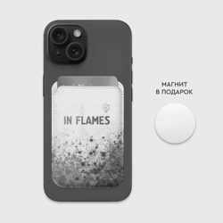 Картхолдер Magsafe магнитный In Flames - white gradient посередине - фото 2