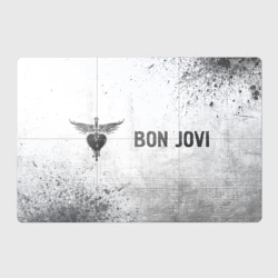 Магнитный плакат 3Х2 Bon Jovi - white gradient по-горизонтали