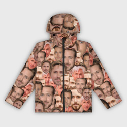 Женская ветровка 3D Лица Райана Гослинга