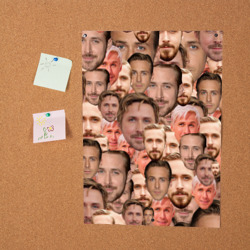 Постер Лица Райана Гослинга - фото 2