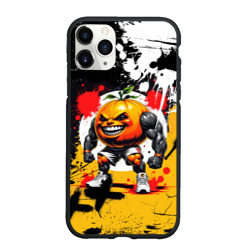 Чехол для iPhone 11 Pro Max матовый Итальянские мемы Udin Din Din Dun