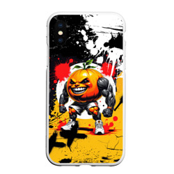 Чехол для iPhone XS Max матовый Итальянские мемы Udin Din Din Dun