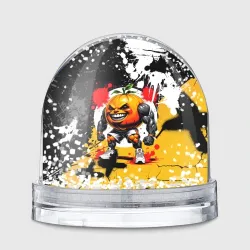 Игрушка Снежный шар Итальянские мемы Udin Din Din Dun