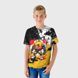 Детская футболка 3D Итальянские мемы Udin Din Din Dun - фото 2