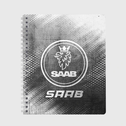 Тетрадь Saab - grey gradient