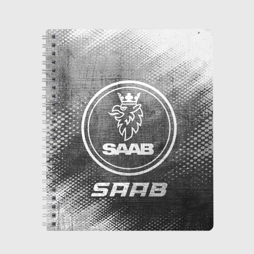 Тетрадь Saab - grey gradient