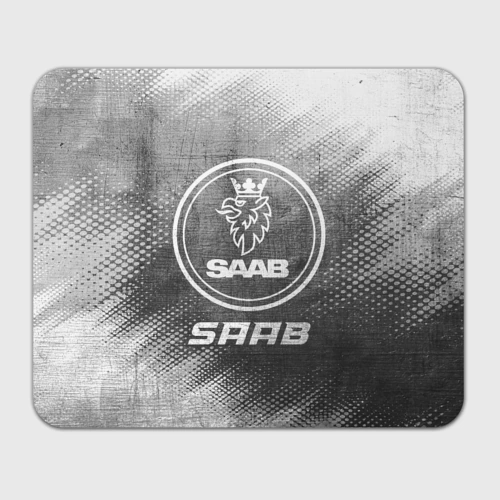 Прямоугольный коврик для мышки Saab - grey gradient