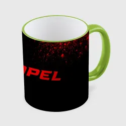 Кружка с полной запечаткой Opel - red gradient по-горизонтали