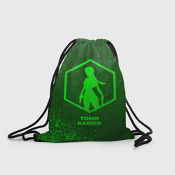 Рюкзак-мешок 3D Tomb Raider - green gradient