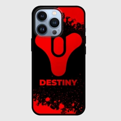 Чехол для iPhone 13 Pro Destiny - red gradient