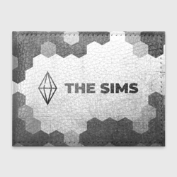 Обложка для студенческого билета The Sims - white gradient по-горизонтали