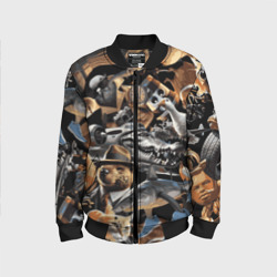 Детский бомбер 3D Итальянские мемы брайнрот 