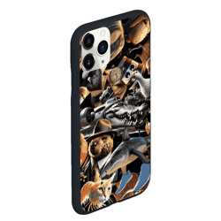 Чехол для iPhone 11 Pro Max матовый Итальянские мемы брайнрот - фото 2