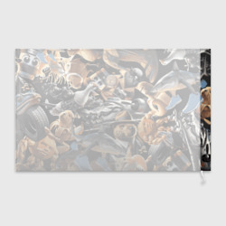 Флаг 3D Итальянские мемы брайнрот  - фото 2