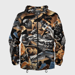 Мужская ветровка 3D Итальянские мемы брайнрот 