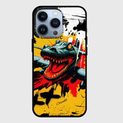 Чехол для iPhone 13 Pro Бомбордиро крокодило итальянские мемы